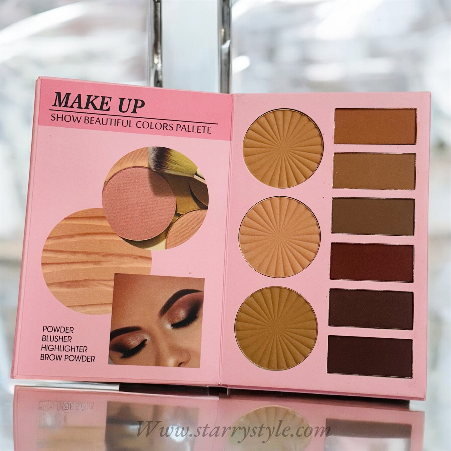 Mocallure Makeup Palette | 3 Layers Booklet