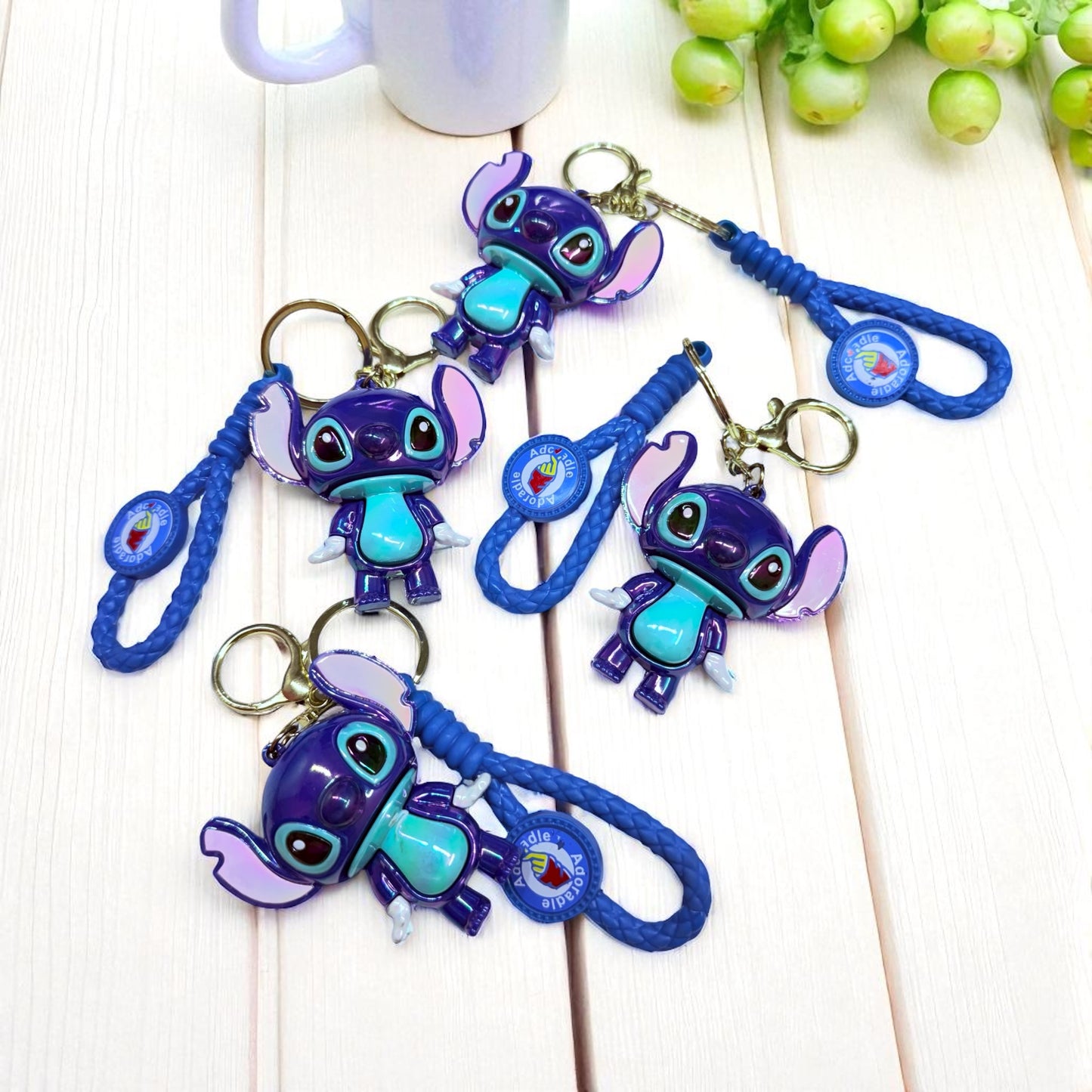 Stitch UV Keychain