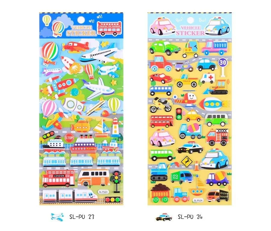TRAFFIC STICKERS