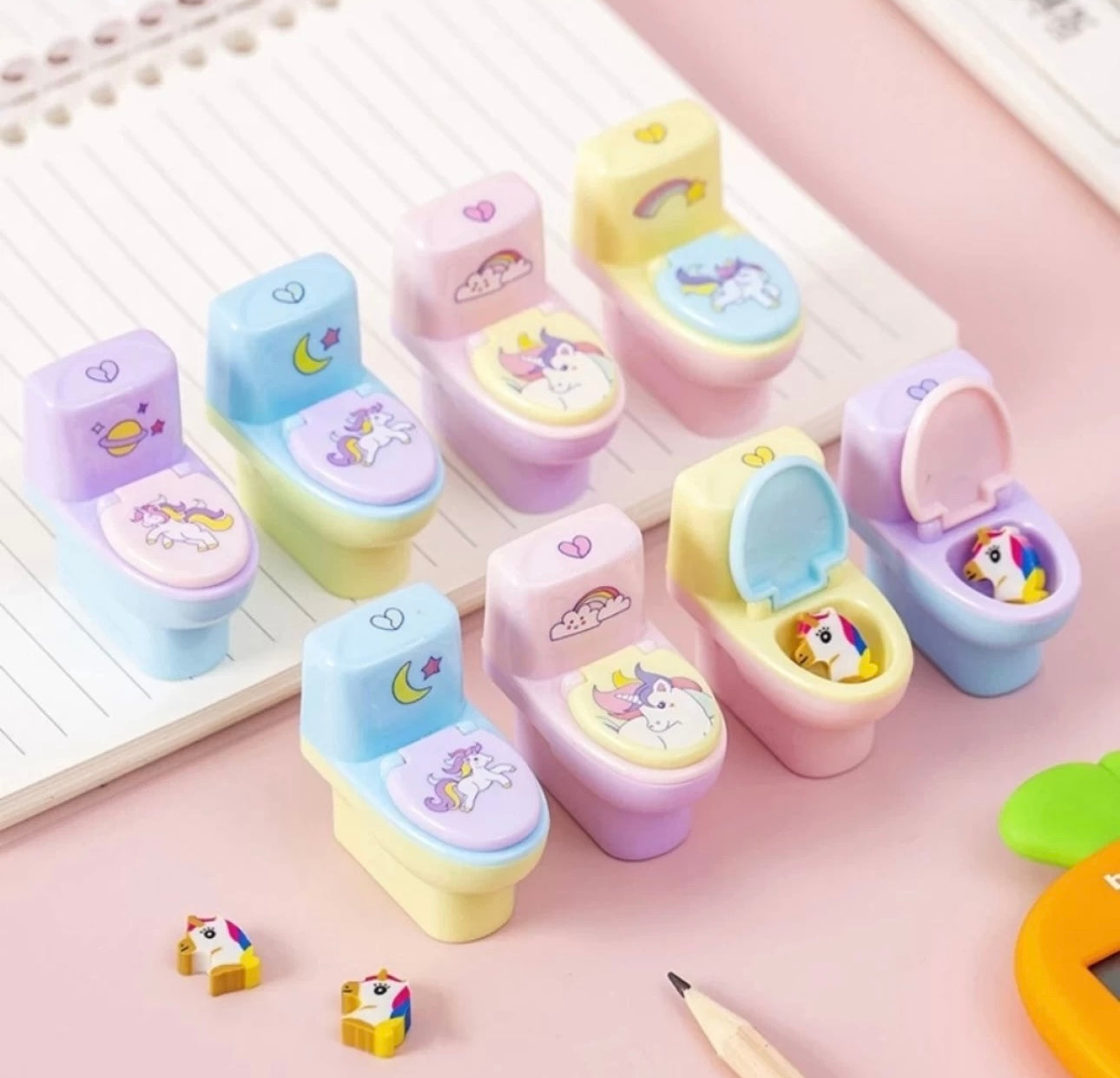 Sharpener plus eraser