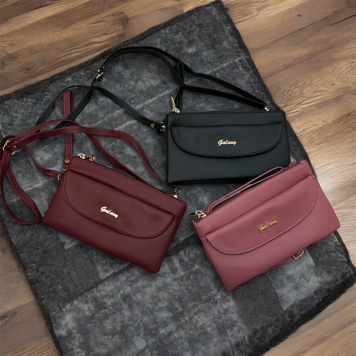 Sling Bag SS112 || MutliPockets || Soft