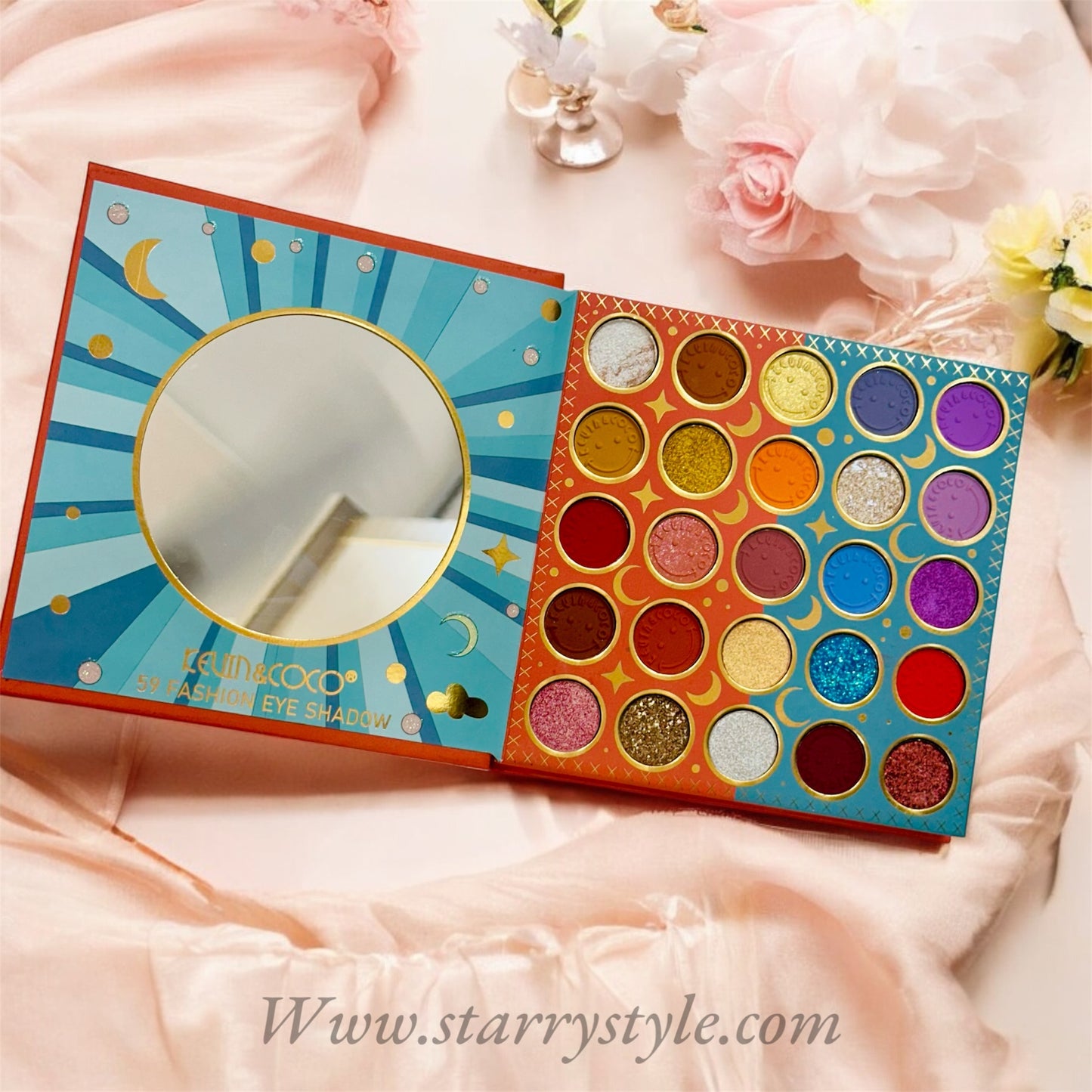 KEVIN & COCO 59 Fashion Eyeshadow || 3 Layers Booklet