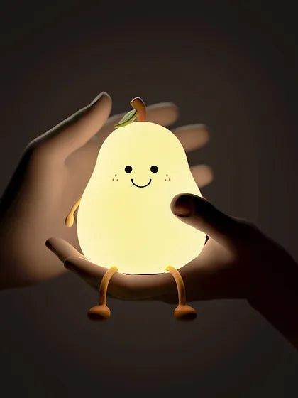 Silicon Pear Shaped Night Lamp