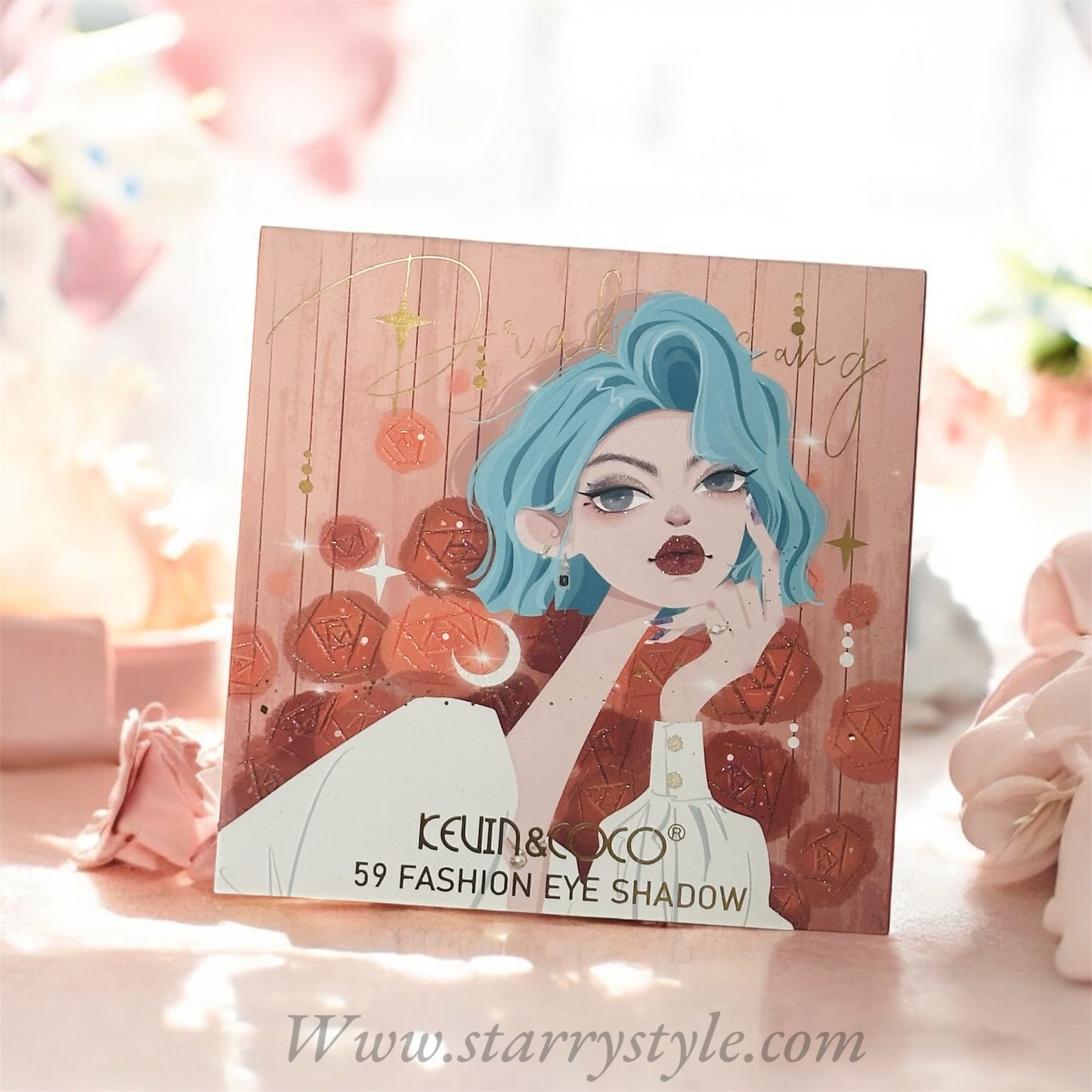KEVIN & COCO 59 Fashion Eyeshadow || 3 Layers Booklet