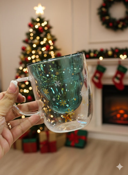 Dual Wall Christmas Mug