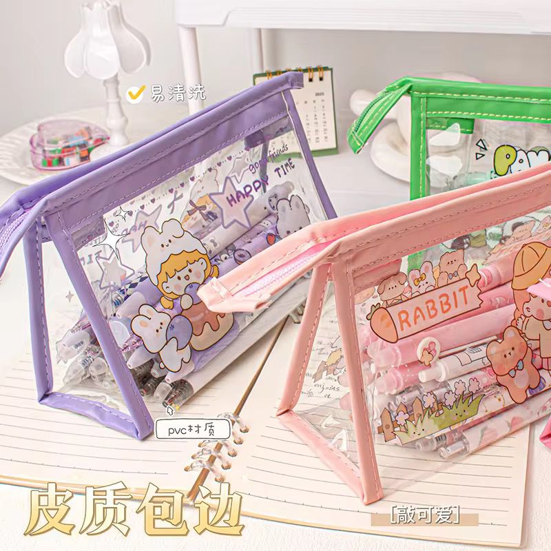Transparent Character Pouches