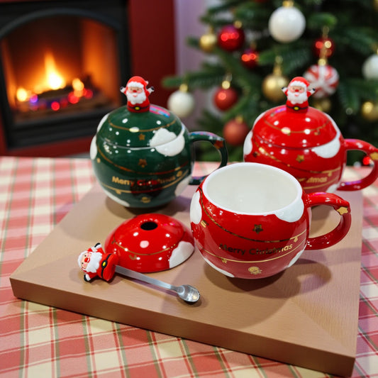 Sphere Santa Mug