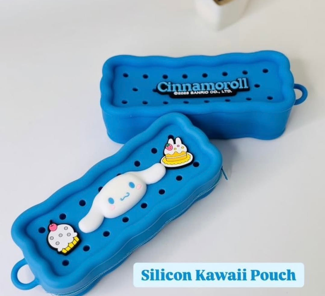 Kawaii Silicon Pencil Pouches