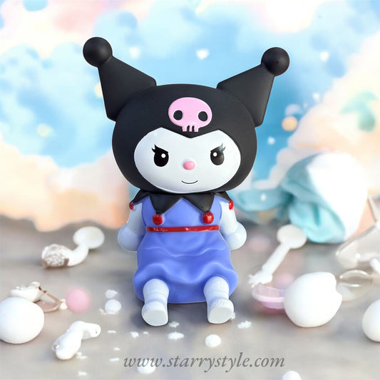 Sitting Kuromi Action Figure-SK