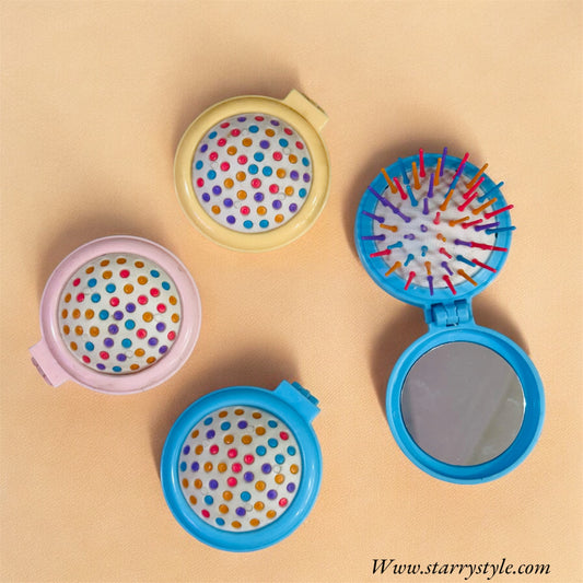 Comb with Mirror|| Travel Friendly