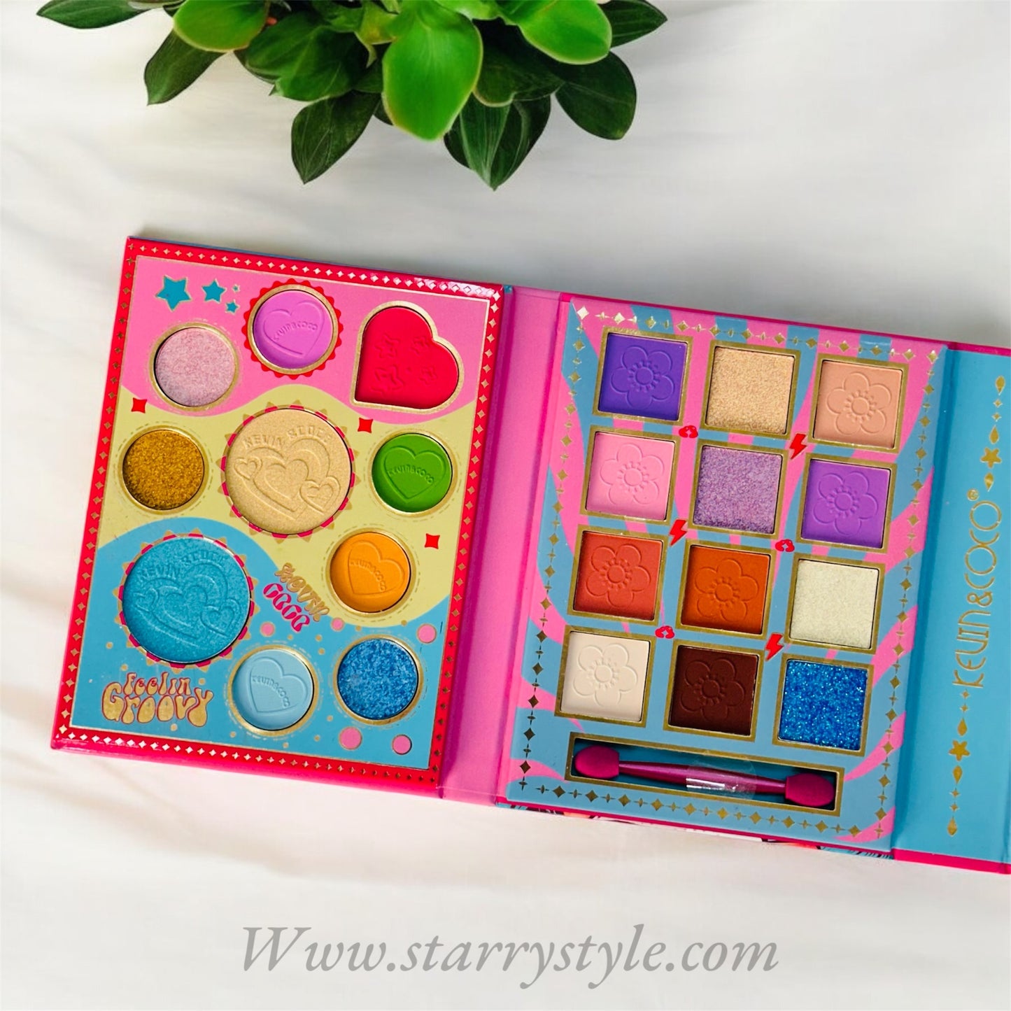Coco-C Complete Makeup Palette | Four Layer Folding Booklet