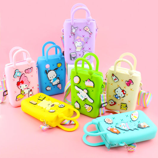 Korean Silicon Sling Bags