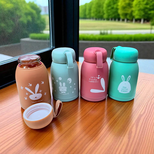 Teddy Glass Bottle