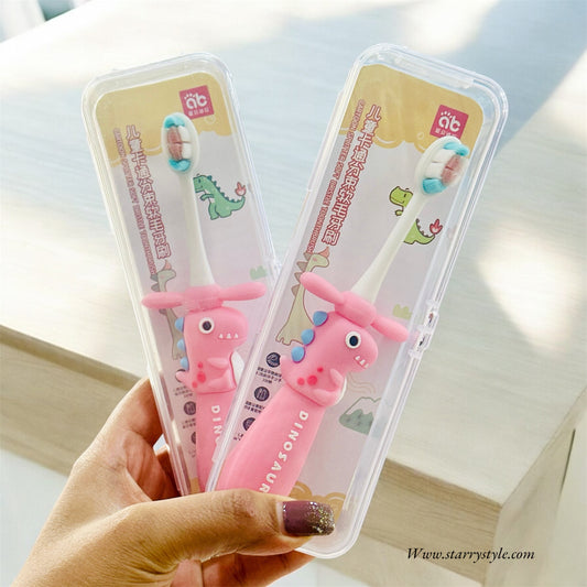 Dinosaur Toothbrush-Travel Friendly