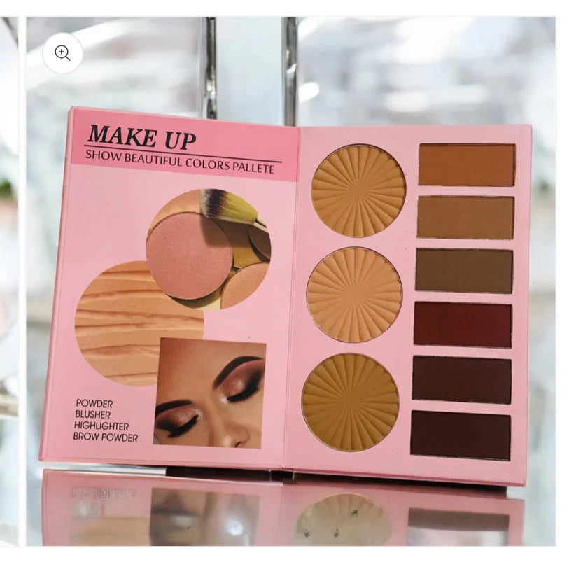 Mocallure Makeup Palette | 3 Layers Booklet
