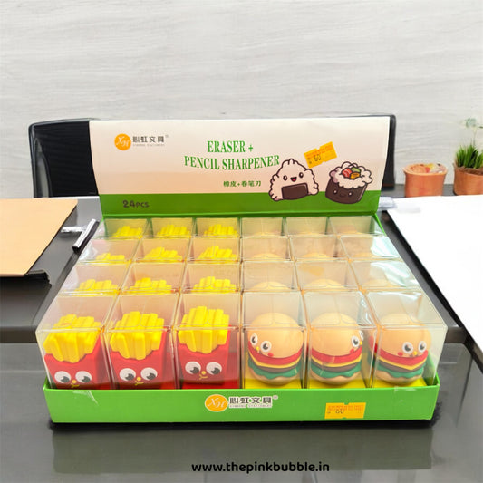 Food Eraser + Sharpener