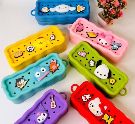 Kawaii Silicon Pencil Pouches