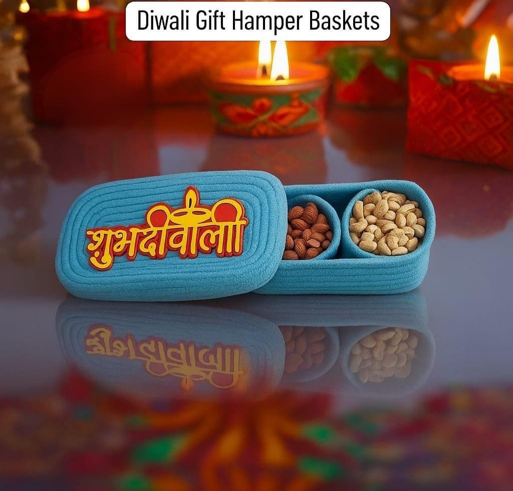 Premium Dry Fruit Tray ( 2 Compartments)