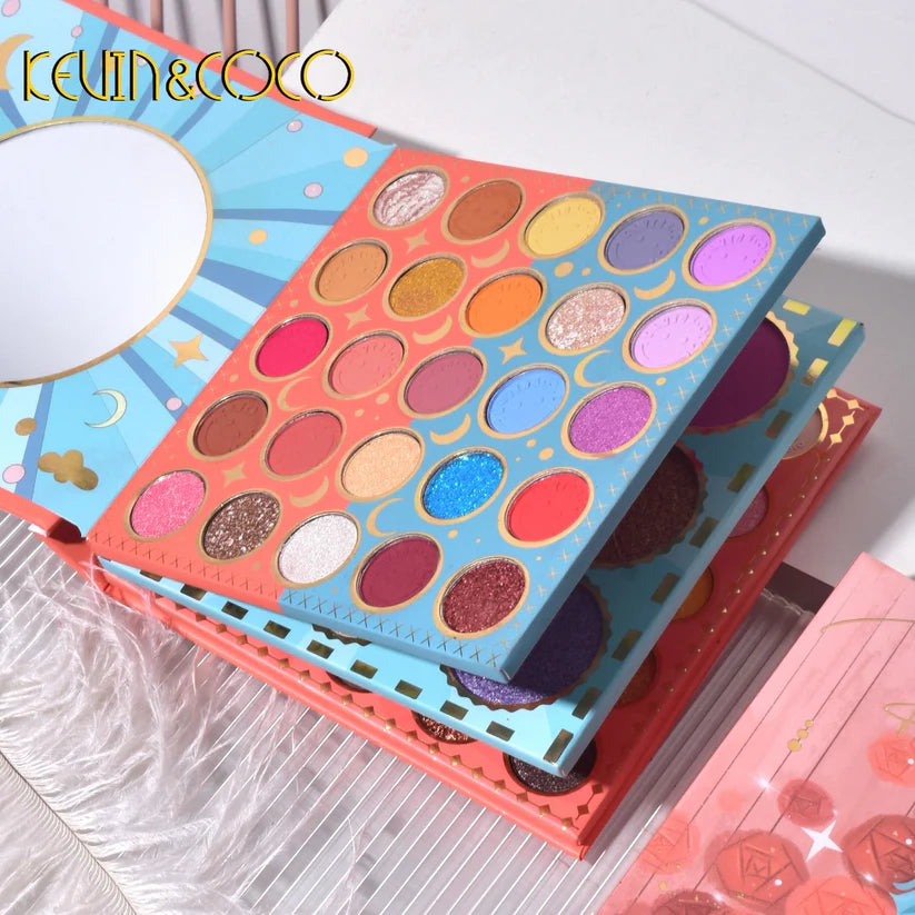 KEVIN & COCO 59 Fashion Eyeshadow || 3 Layers Booklet