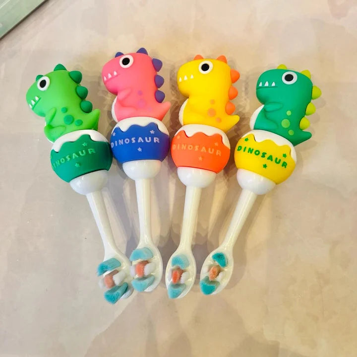 Dino Toothbrush TB02 (Pack of 1) | Box Packing | Travel Friendly