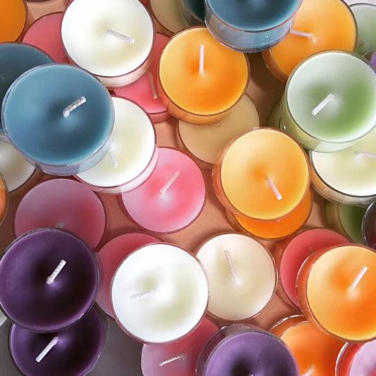 T-Light Candles| Mixed Color| Scented (10 Pcs in Box)