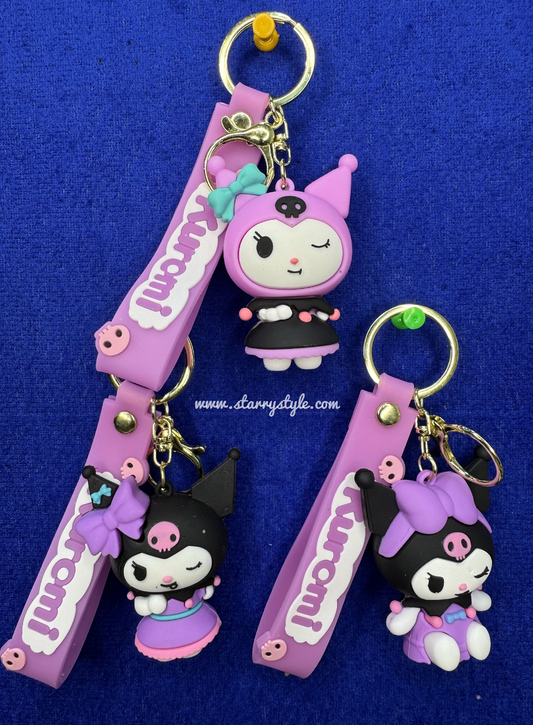 Kuromi Keychain