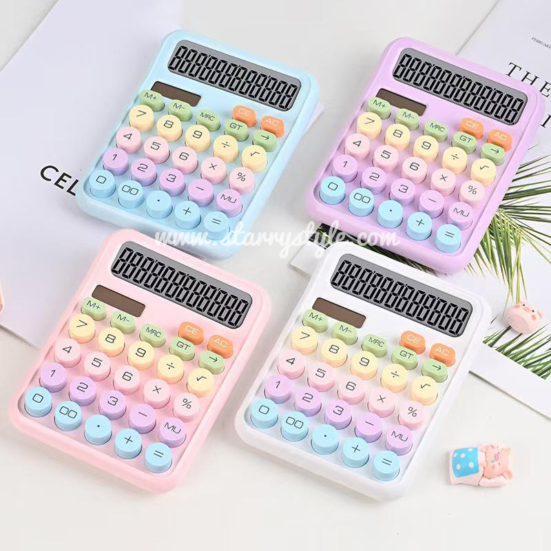 Fancy calculator – Pink Bubble