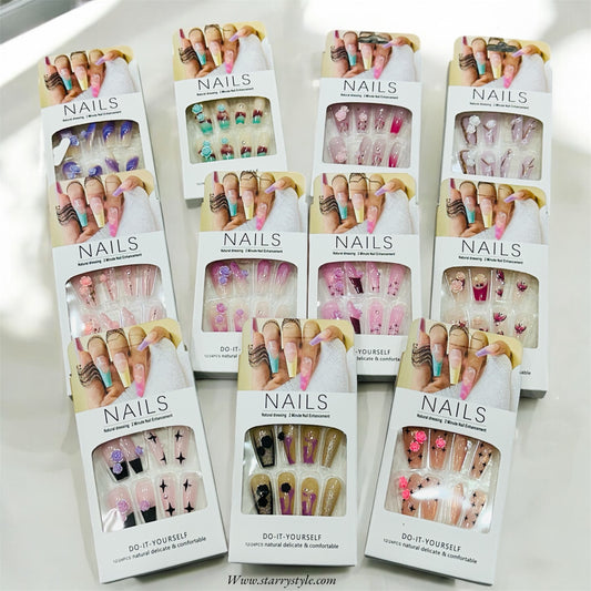 3D Rose Nails