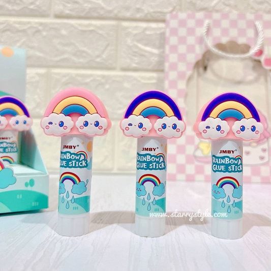 Rainbow glue stick